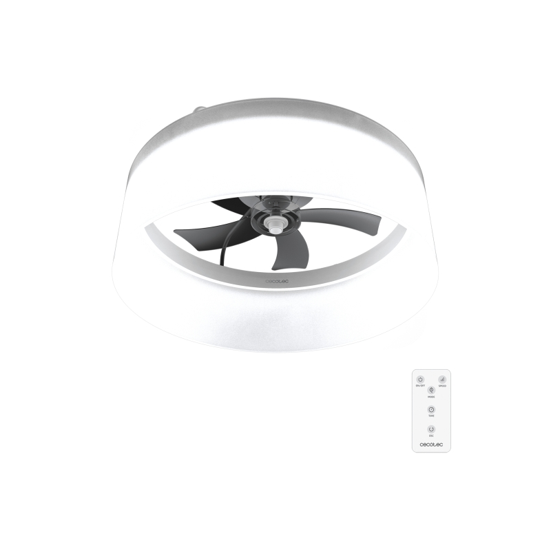 Ventilateur de plafond Cecotec EnergySilence LED noir/blanc Ventilateur de plafond Cecotec EnergySilence LED noir/blanc