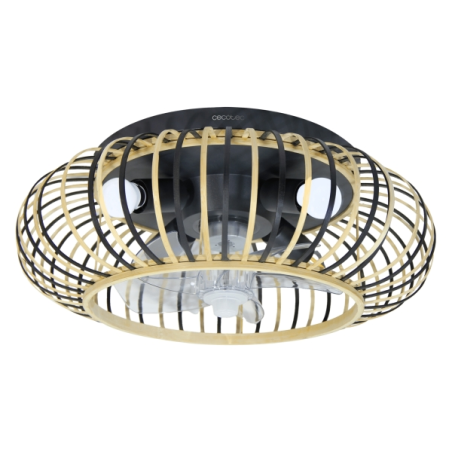 Ventilateur de plafond Cecotec EnergySilence bois noir 20W