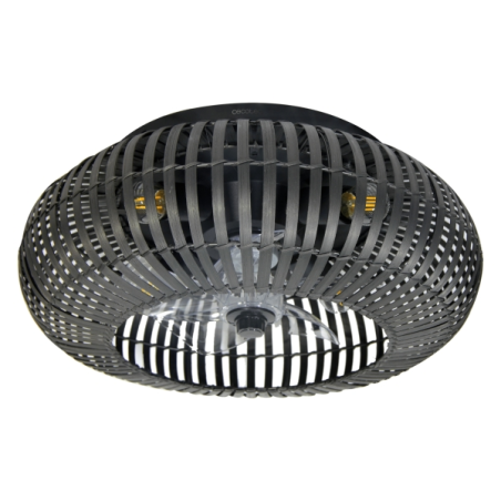 Ventilateur de plafond Cecotec EnergySilence bois foncé noir 20 W