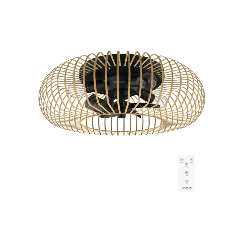 Ventilateur de plafond Cecotec EnergySilence 600 noir 20W Ventilateur de plafond Cecotec EnergySilence 600 noir 20W