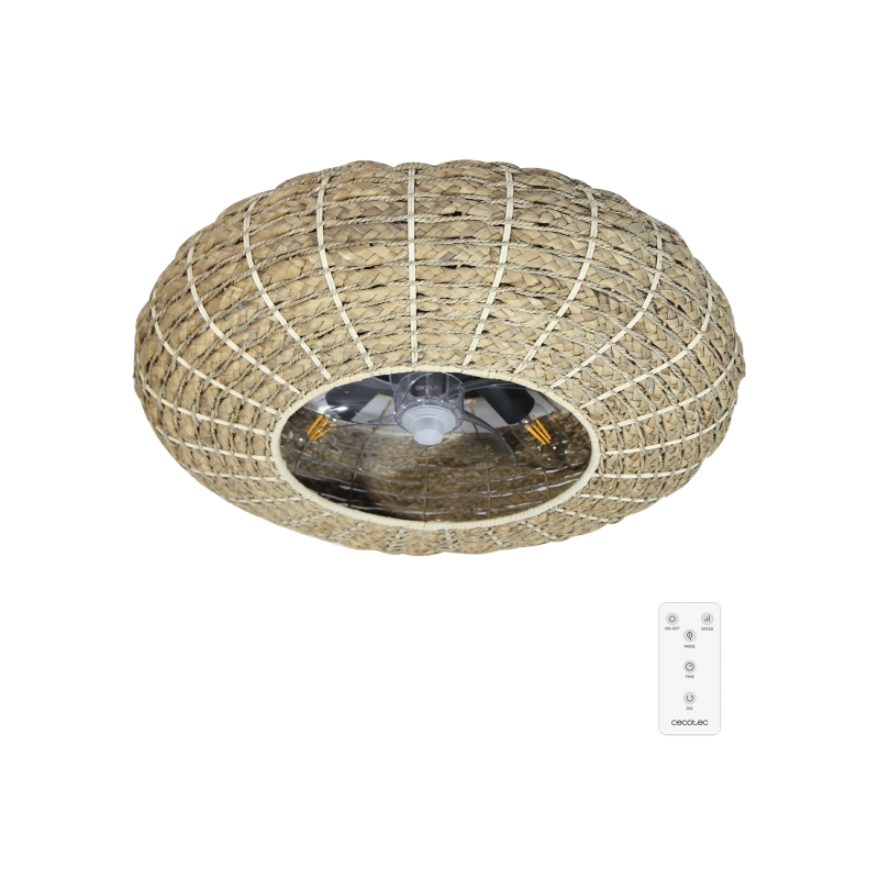 Ventilateur de plafond Cecotec EnergySilence 650 bois clair 20 W Ventilateur de plafond Cecotec EnergySilence 650 bois clair 20 W