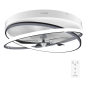 Ventilateur plafond Cecotec EnergySilence 5 pales LED noir/blanc Ventilateur plafond Cecotec EnergySilence 5 pales LED noir/blanc