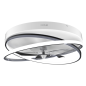 Ventilateur plafond Cecotec EnergySilence 5 pales LED noir/blanc Ventilateur plafond Cecotec EnergySilence 5 pales LED noir/blanc