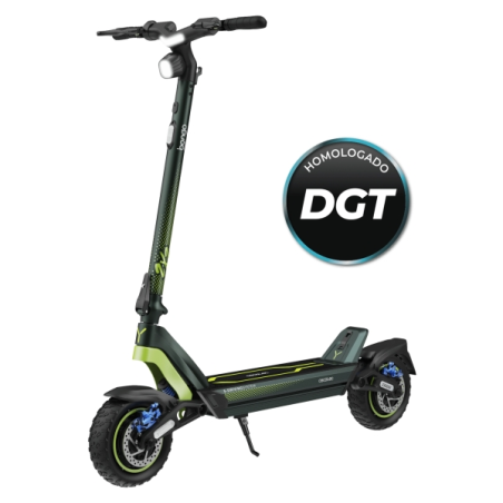 trottinette électrique noire jaune Cecotec