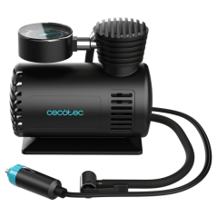 compresseur d'air portable noir Cecotec