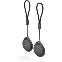 Deux localisateurs clés noirs Bluetooth