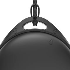 Deux localisateurs clés noirs Bluetooth