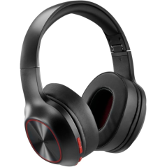 casque Bluetooth noir et rouge Hama