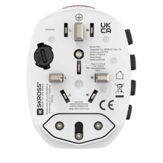 Adaptateur universel de voyage Hama World Travel Pro blanc