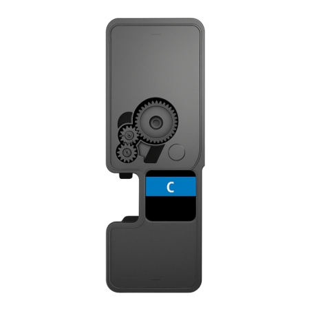 cartouche de toner cyan compatible pour Kyocera
