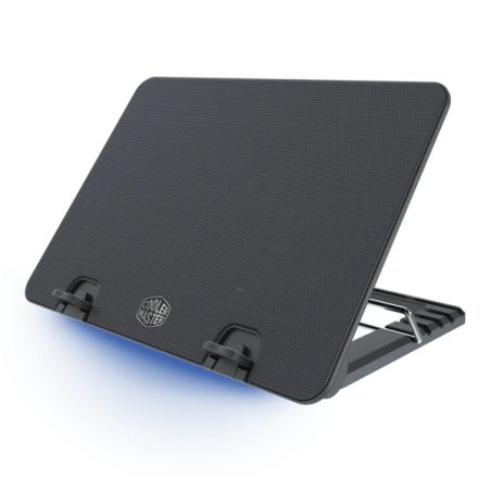 support ventilé noir pour ordinateur