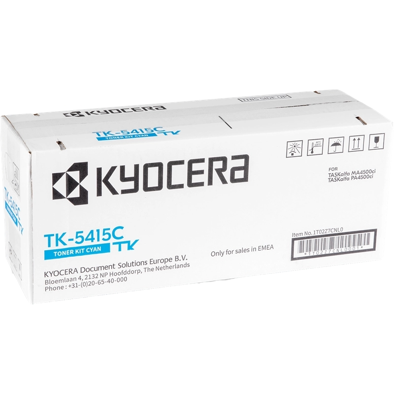 Kyocera TK5415 Toner cyan d'origine 13 000 pages