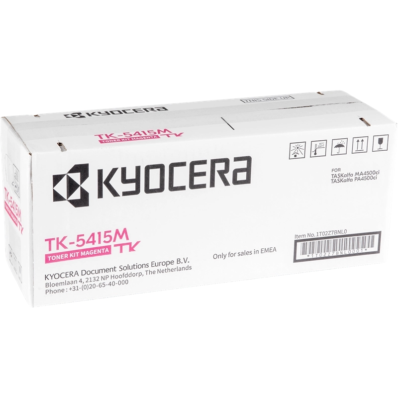Kyocera TK5415 Toner magenta d'origine 13 000 pages Kyocera TK5415 Toner magenta d'origine 13 000 pages
