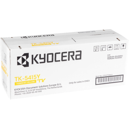 Toner jaune d'origine Kyocera TK5415