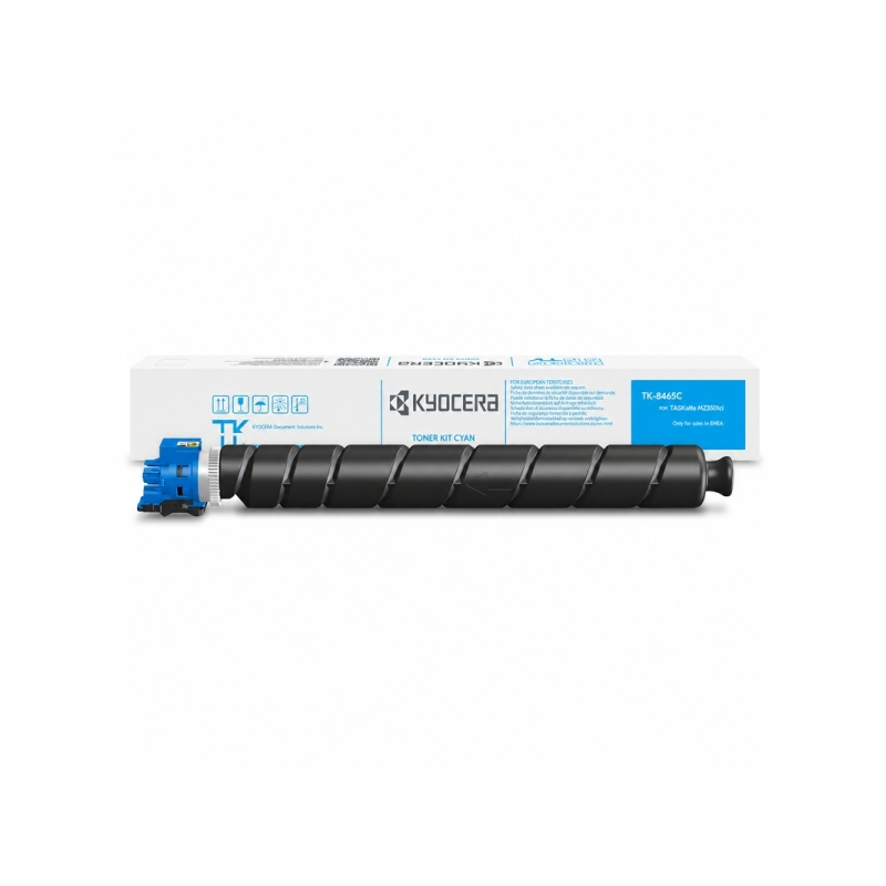 Kyocera TK8465 Toner cyan d'origine 20 000 pages Kyocera TK8465 Toner cyan d'origine 20 000 pages