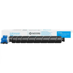 Toner cyan original Kyocera TK8605 haute capacité — 20 000 pages