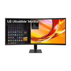 écran PC LG noir incurvé