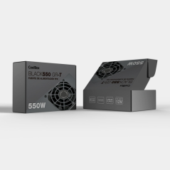 Bloc d'alimentation noir 550W