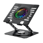 Support PC portable CoolBoox CoolAir RGB 17 pouces noir