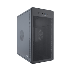 boîtier MicroATX noir USB C