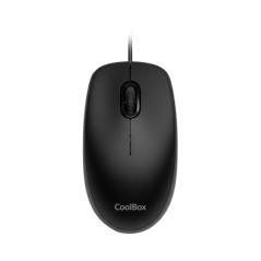 Souris USB noire ambidextre
