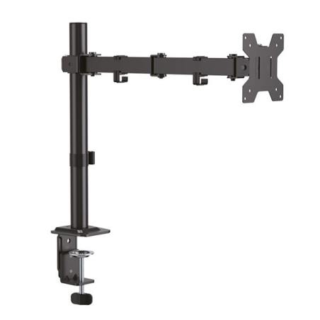 support articulé noir pour moniteur de bureau