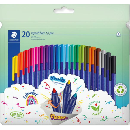 feutres Staedtler Triplus Color assortis