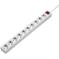 Hama Multiprise 10 prises 3 m blanche avec interrupteur 230 V Hama Multiprise 10 prises 3 m blanche avec interrupteur 230 V