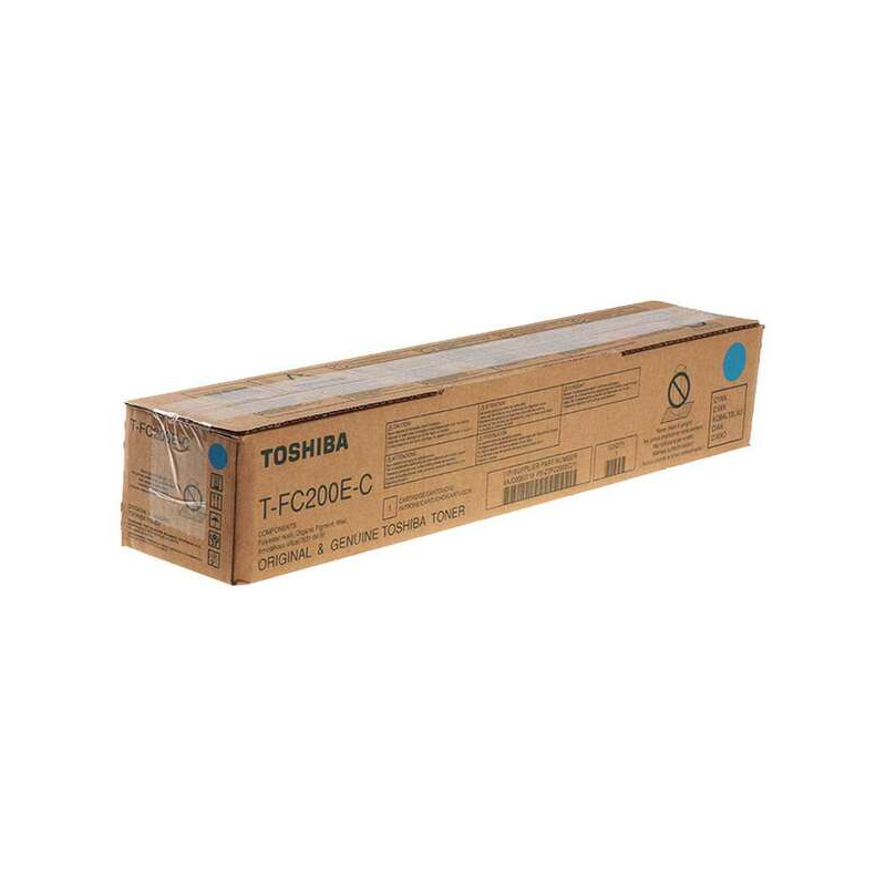 Toshiba T-FC200EC Cartouche de toner d'origine cyan - 6AJ00000259/6AJ00000195/6AJ00000119