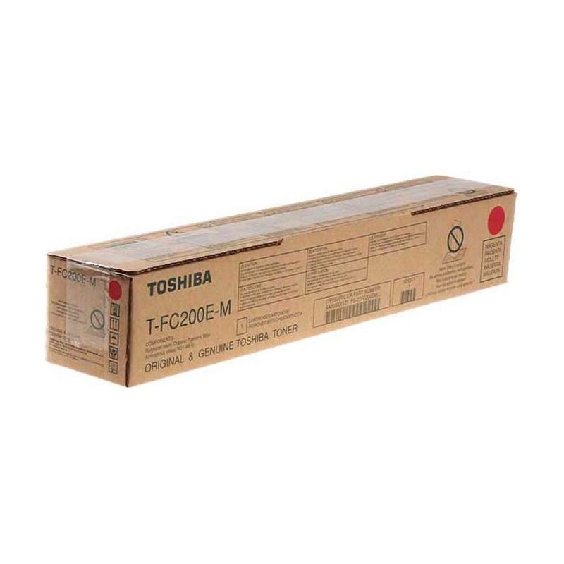 Toshiba T-FC200EM Cartouche de toner magenta d'origine - 6AJ00000261/6AJ00000197/6AJ00000127