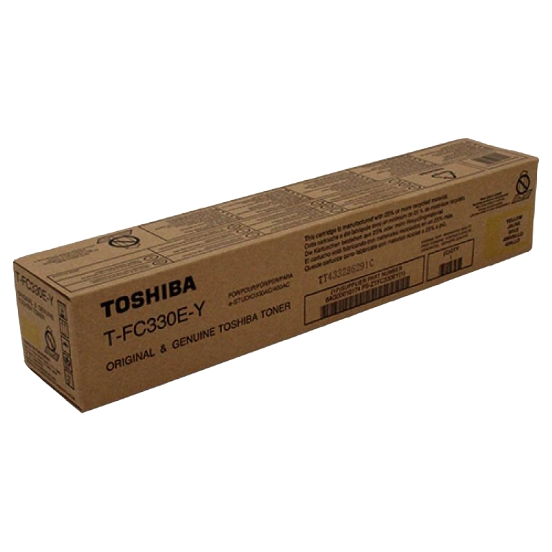 Cartouche de toner d'origine jaune Toshiba T-FC330Y - 6AG00009143