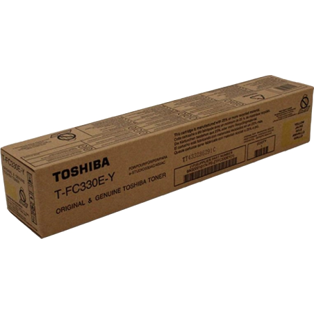 Cartouche de toner d'origine jaune Toshiba T-FC330Y - 6AG00009143