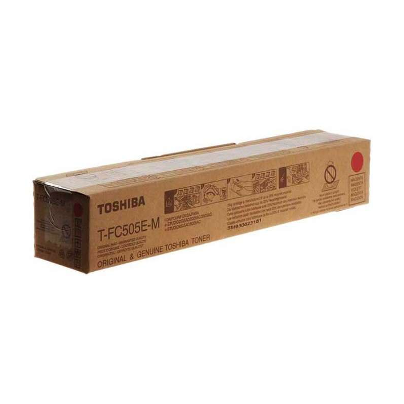 Cartouche de toner originale magenta Toshiba T-FC505EM - 6AJ00000292