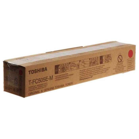Cartouche de toner originale magenta Toshiba T-FC505EM - 6AJ00000292
