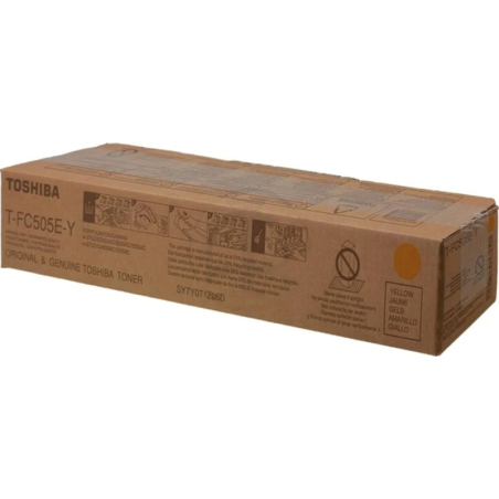Cartouche de toner originale jaune Toshiba T-FC505EY - 6AJ00000293