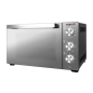 Muvip Four 2000W 48L Inox Argent avec régulateur de température Muvip Four 2000W 48L Inox Argent avec régulateur de température