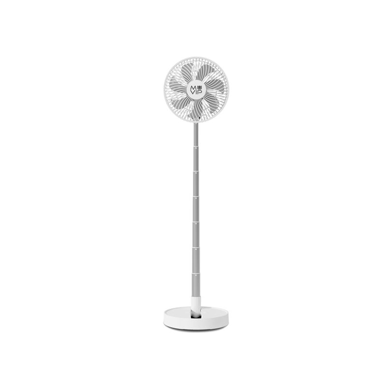 Ventilateur Muvip MV0664 sur pied et table 19cm blanc Ventilateur Muvip MV0664 sur pied et table 19cm blanc