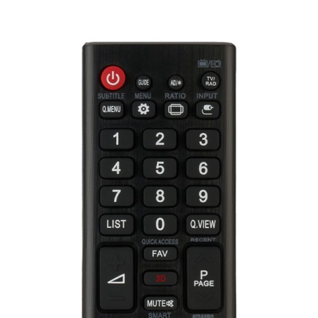 Télécommande universelle Muvip MV0668 pour LG noir