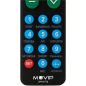 Muvip MV0670 Télécommande Universelle Grandes Touches Noir Muvip MV0670 Télécommande Universelle Grandes Touches Noir