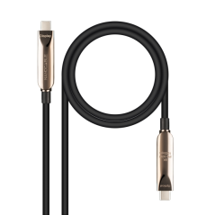 câble USB-C long et noir