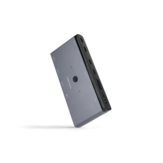 commutateur KVM gris trois ports