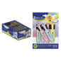 Bismark marqueurs pastel fluorescents x6 pointe biseautée Bismark marqueurs pastel fluorescents x6 pointe biseautée