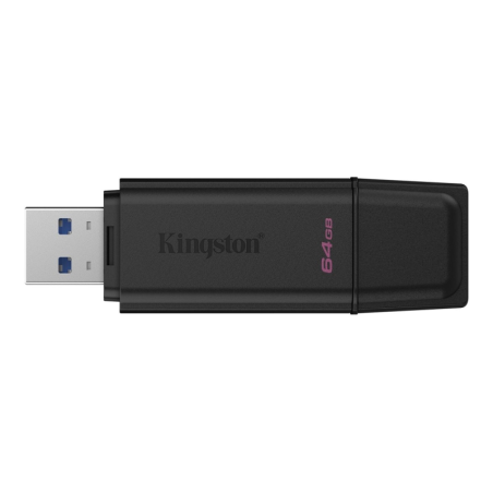 Clé USB Kingston noire bleue