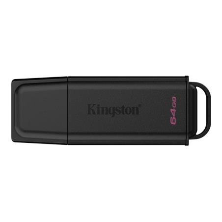Clé USB Kingston DataTraveler Exodia 64 Go USB 3.2 noir