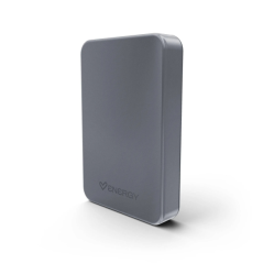 Batterie externe magnétique 10000 mAh 15 W grise Energy Sistem