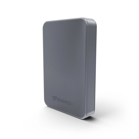Batterie externe magnétique 10000 mAh 15 W grise Energy Sistem