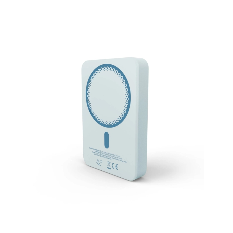 Batterie externe magnétique sans fil 10000 mAh bleu Energy Sistem