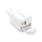 Chargeur GaN 20W USB-C PD USB-A Blanc Energy Sistem Chargeur GaN 20W USB-C PD USB-A Blanc Energy Sistem