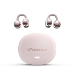 écouteurs Bluetooth roses