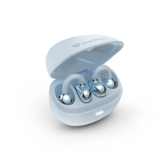 Écouteurs Bluetooth bleus